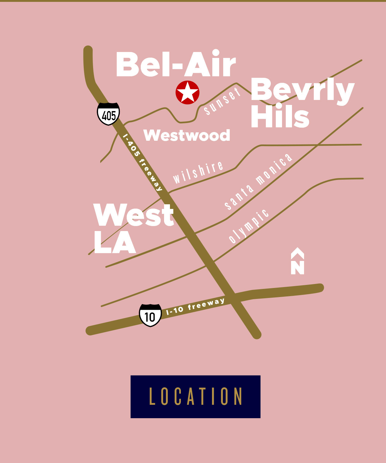 Bel-Air Site Map